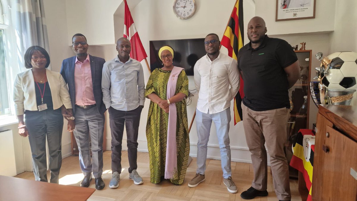 H.E. Margaret . M. Otteskov, Ambassador of Uganda to the Nordics and Baltic States together with UCDA team &amp;  UGCoffee exporters participating in the - World of Coffee Expo in Denmark , 27 - 30 June 2024 showcasing the best of Uganda Coffee to buyers &amp; lovers.#promotingtrade