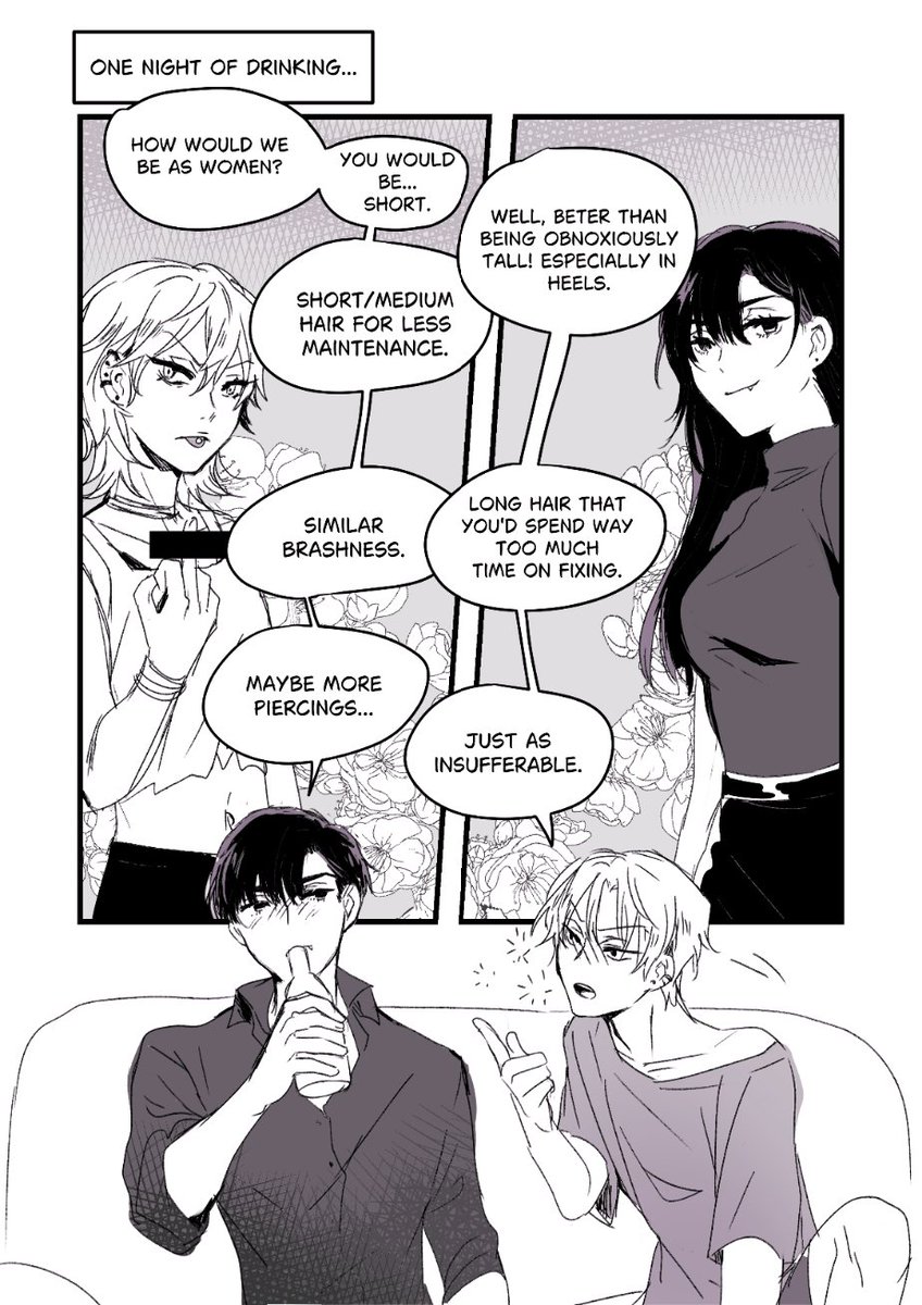 Roomie au Pt.5
Genderbend
A confession of sorts
#ivantillweek2024 