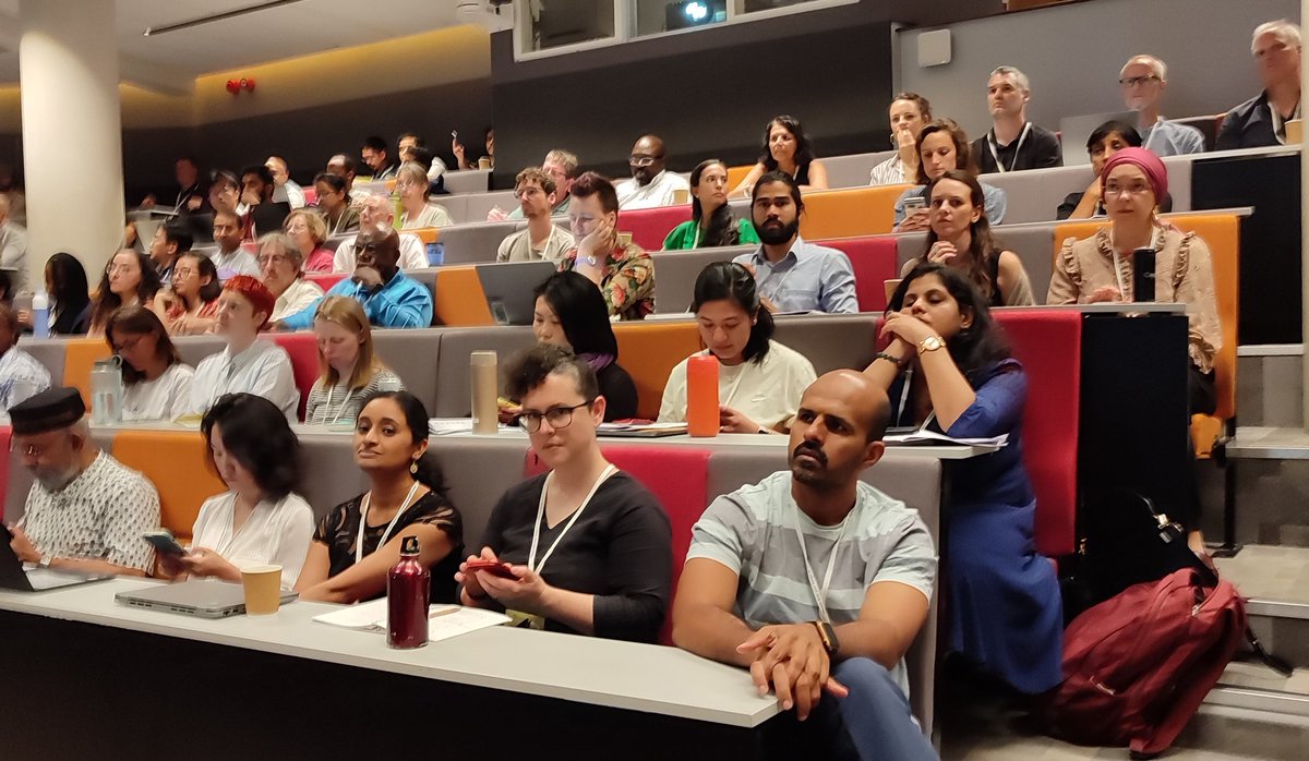 Development Studies Association (@devcomms) on Twitter photo Highlights from Thursday at #DSA2024 🌟
🇧🇩 Lively captivating talk by <a href="/nomhossain/">Naomi Hossain</a> - captured in poetry by <a href="/koleDey/">Dr. kole Odutola</a>!
💻 Delegates engaging from Brazil to Manchester!
📚 Sessions publishing in journals + @OUPEconomics book series
📖 Book launch by <a href="/BrisUniPress/">Bristol Uni Press</a> on Myanmar. Highlights from Thursday at #DSA2024 🌟
🇧🇩 Lively captivating talk by <a href="/nomhossain/">Naomi Hossain</a> - captured in poetry by <a href="/koleDey/">Dr. kole Odutola</a>!
💻 Delegates engaging from Brazil to Manchester!
📚 Sessions publishing in journals + @OUPEconomics book series
📖 Book launch by <a href="/BrisUniPress/">Bristol Uni Press</a> on Myanmar.