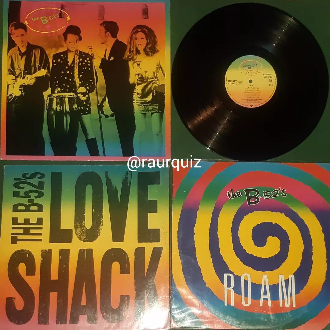 raurquiz's tweet image. #otd @TheB52s #theb52s #CosmicThing #drycounty #deadbeatclub #loveshack #junebug #roam #bushfire #channelz #topaz #followyourbliss #Vinyl #vinilo @RepriseRecords  @warnermusic @soundstoryuk @Albumism