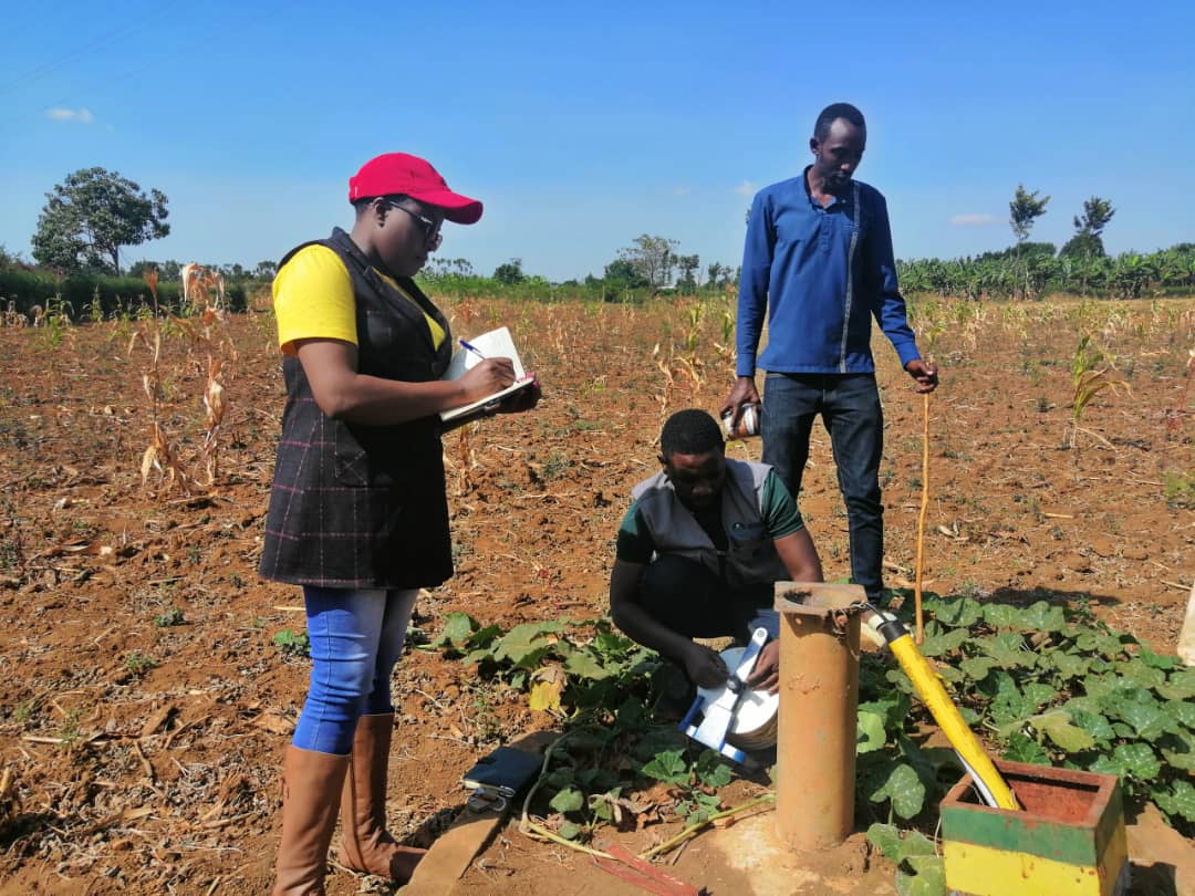 AnnonciataB's tweet photo. @infoNILE #BCBNB NileWell Co-production team Rwanda is working on “Spatio-temporal assessment of groundwater resources and aquifer status for early prediction of drought hazards in the Eastern region of Rwanda.” #MuvumbaCatchment, #AkageraUpperCatchment, #AkageraLowerCatchment https://t.co/dvOBaiaOp0
