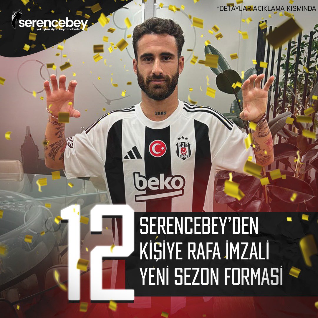 Serencebey’den tam 12 adet Rafa Silva imzalı yeni sezon forması! 

Yapmanız gerekenler bu twiti RT+Fav edip twitin altına katıldığınızı belirtip <a href="/srncbycom/">Serencebey</a> hesabımızı takip etmeniz.

Kazananlar 1 Temmuz pazartesi günü bu twitin altında duyurulacak.

Herkese bol şanslar 🦅