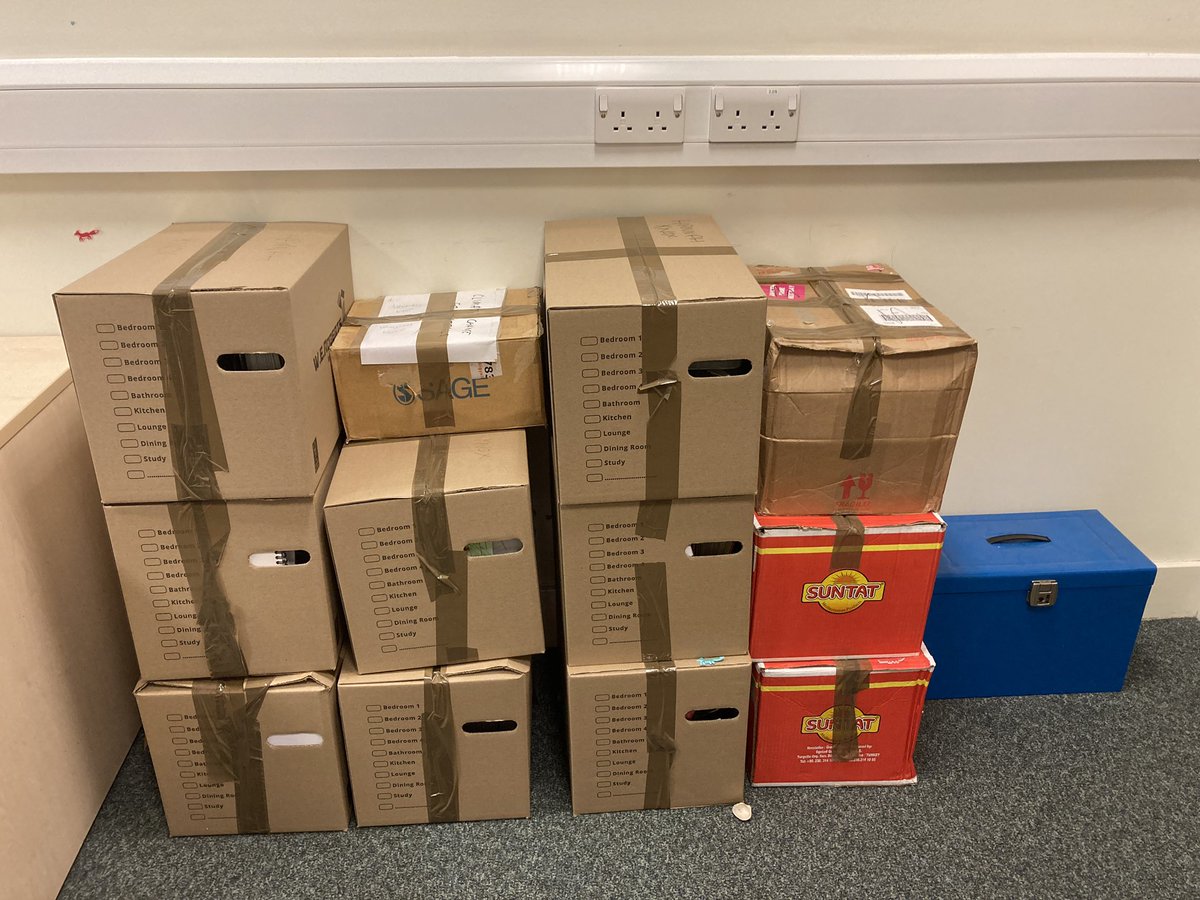 Hannah Knox @Hannahcknox@mastodon.social (@hannahcknox) on Twitter photo UCL office packed and ready to go- in September I join <a href="/OfficialUoM/">The University of Manchester</a> as Max Gluckman Professor of Social Anthropology!! UCL office packed and ready to go- in September I join <a href="/OfficialUoM/">The University of Manchester</a> as Max Gluckman Professor of Social Anthropology!!