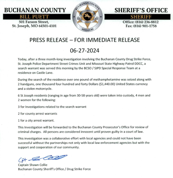 BuchmoSheriff's tweet photo. https://t.co/rg7igSUvqj