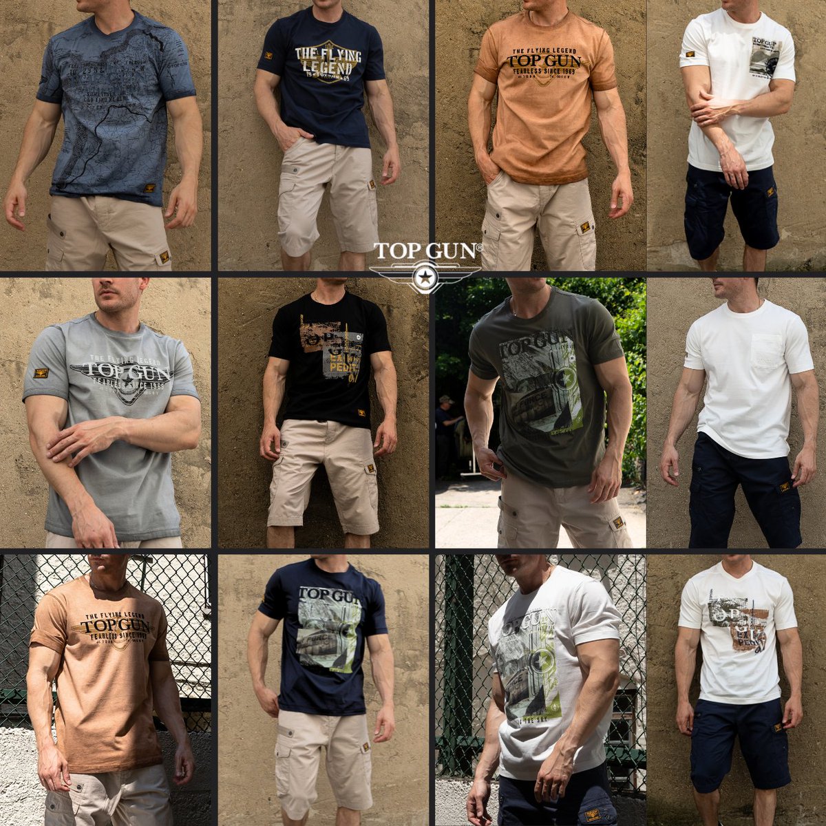 TopGunstore's tweet image. Get ready for summer with our new Top Gun arrivals! 🌞 From stylish T-shirts to versatile cargo pants, we’ve got you covered for every adventure📷      
              
#TopGun #NewArrivals #SummerStyle #AviatorStyle #Fashion #OOTD #StreetStyle #ExplorePage #THEFLYINGLEGEND