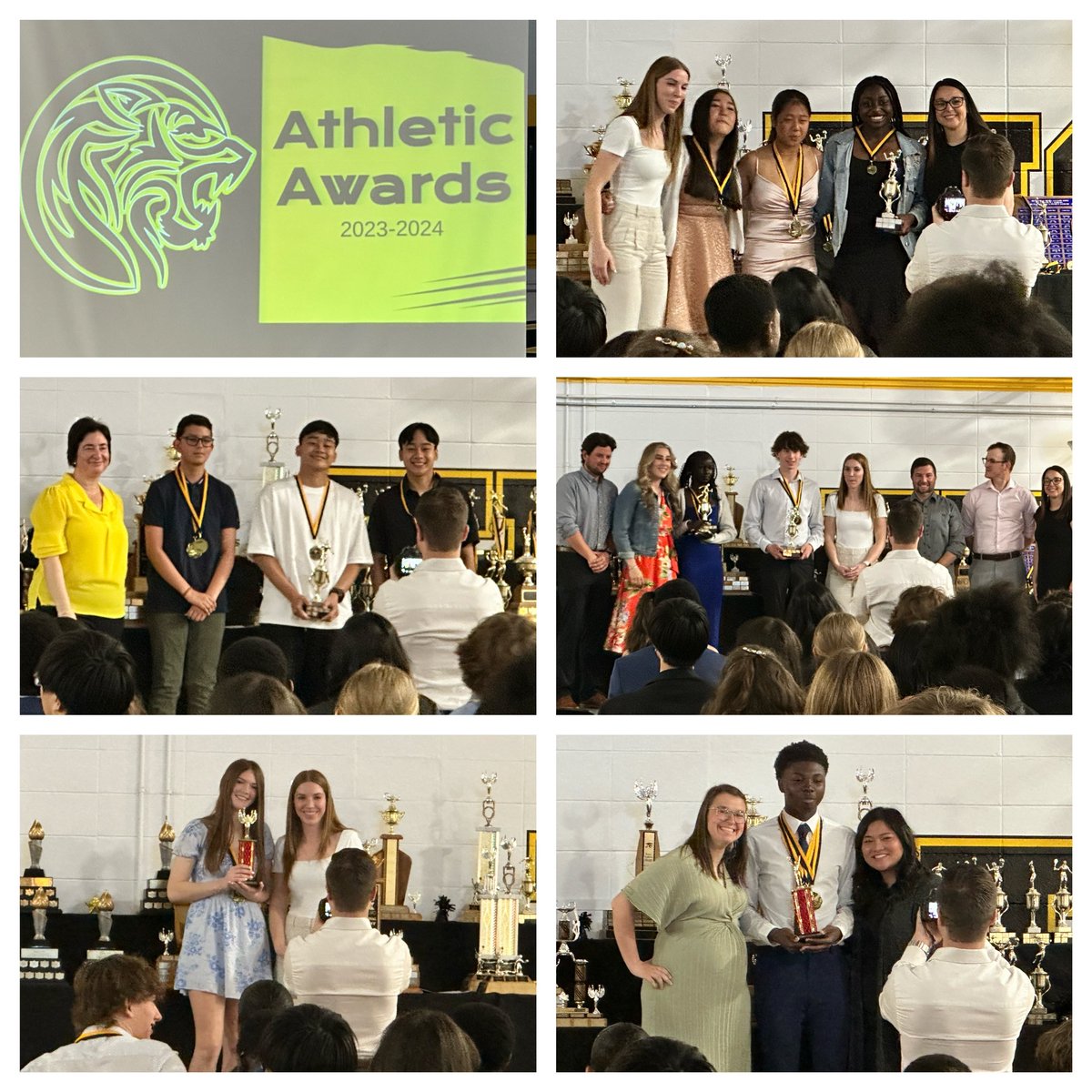Ritz Day &amp; our Awards Gala are a pretty big deal at our school - here's a glimpse at Monday's event. Congratulations to all our Tigers who recievedan award! So proud of you all! ❤️ #ecsdfaithinspires #ECSD135 #yegschools #yeg