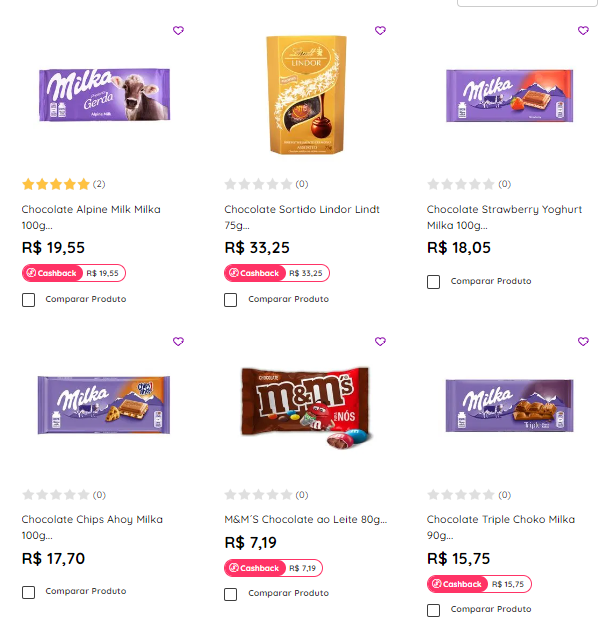 LaraPromos's tweet photo. OLHA ESSE BUG DE DESCONTO!!

🔥 Chocolates com 100% de Cashback
🏷️ Loja Compra Certa  

👉 https://t.co/6DuIPfE5W7 https://t.co/CXYl0yg7UN