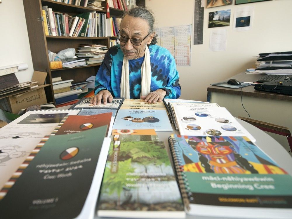 TheStarPhoenix's tweet image. Regina author/educator Solomon Ratt has been appointed to the Order of Canada. He is best known for his work to preserve the #Cree language.
#sask #Canada bit.ly/45JrZdO