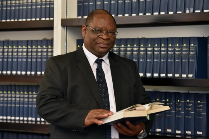 All judges are just Lawyers.

Dr Hlophe is holding a PHD in Law. While this guy here is just an ordinary lawyer.