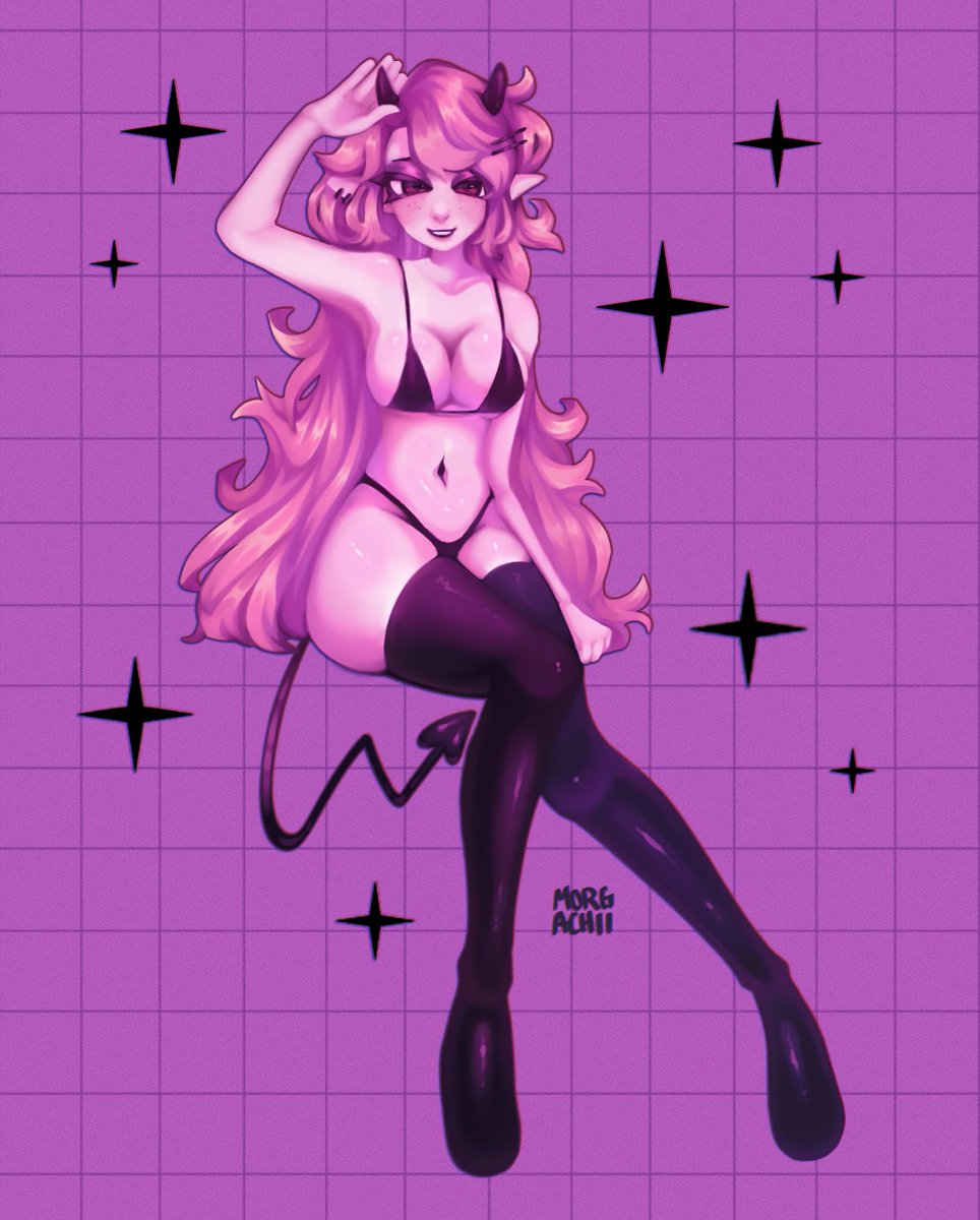 Morgachiii's tweet photo. 💗 June fanart for @_megrocks #megrOCs https://t.co/dJGPk8Ymom
