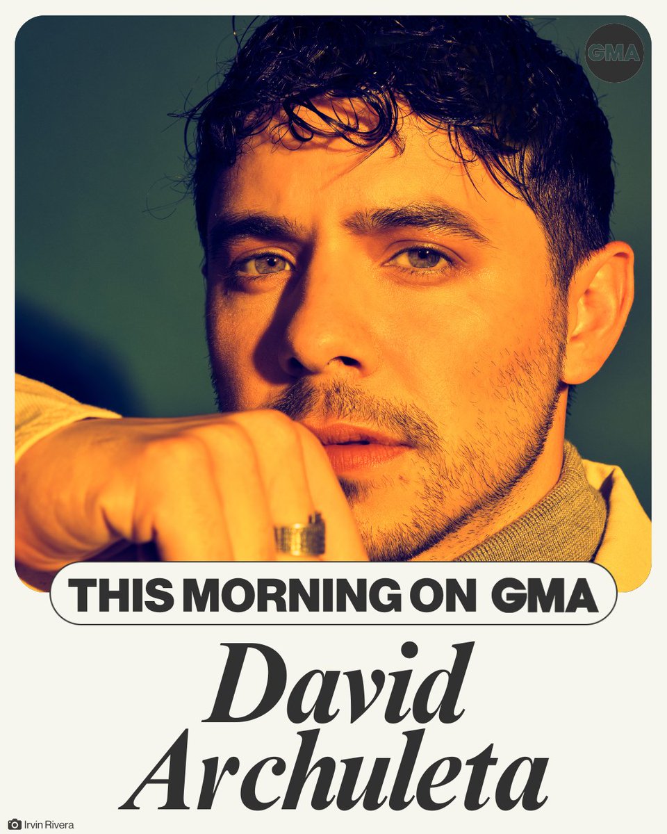 DavidArchie's tweet image. Get ready to tune in! I'll be on a few times between the 7AM=9AM hour :) @GMA @ABCNetwork #HellTogether #DavidonGMA