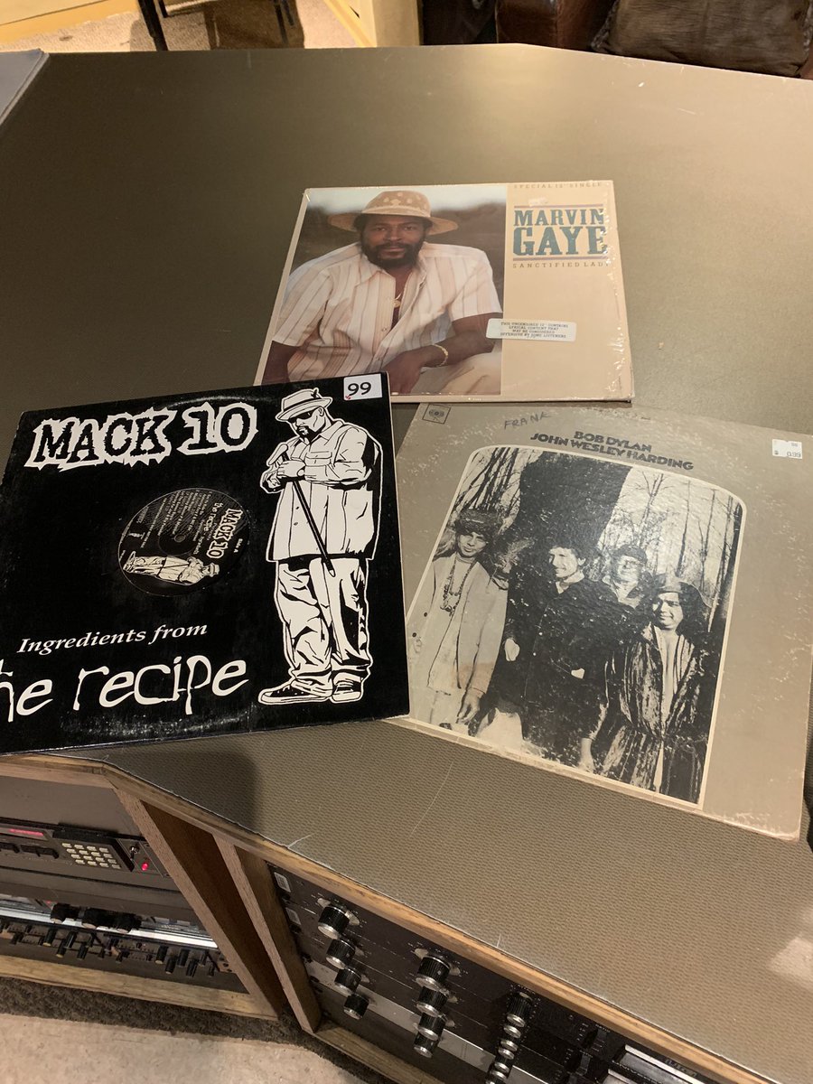 Some vinyls from Ye’s personal collection 🤯