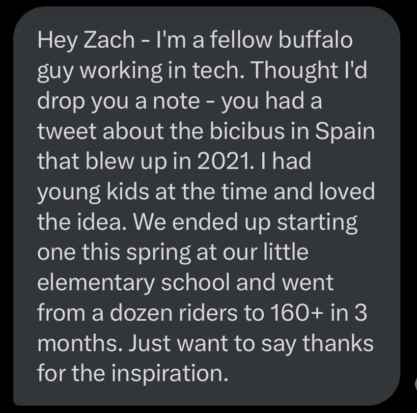 zachklein's tweet image. Wonderful DM from someone I didn’t know before today, @mikemikemac: