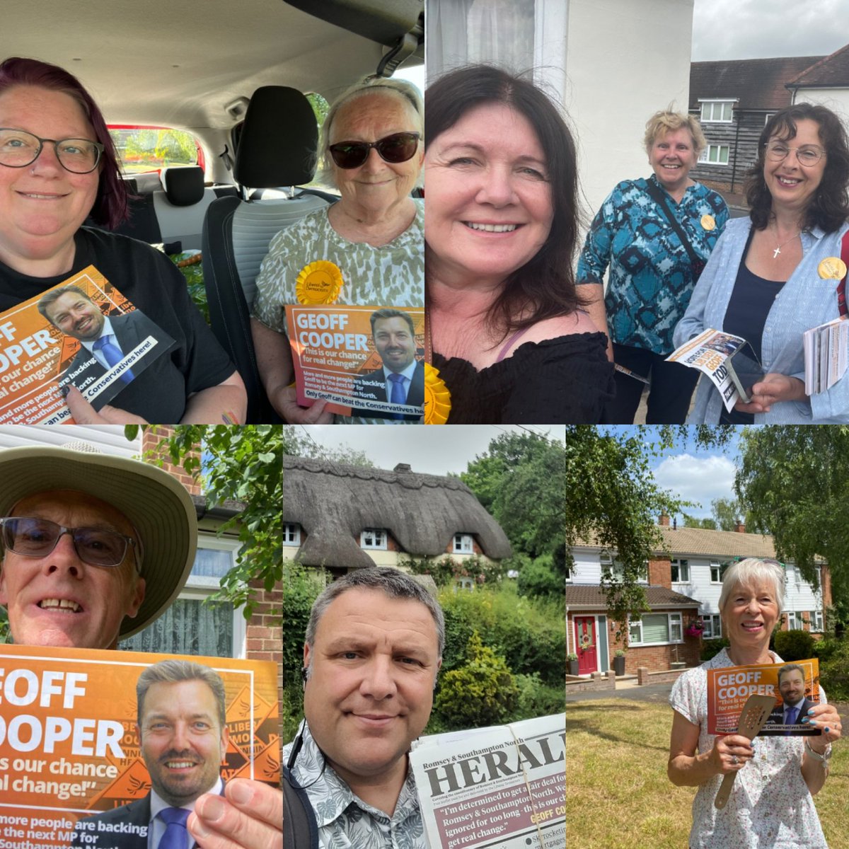 Romsey & Southampton North Lib Dems 🔶 (@rsnlibdems) on Twitter photo Another great day of action across the constituency campaigning for <a href="/CooperGeoff/">Geoff Cooper</a> 🔶️❤️
Promoted by D Clark on behalf of Geoff Cooper (Liberal Democrats), all at 53 Roberts Road, Hants, SO213RU. Another great day of action across the constituency campaigning for <a href="/CooperGeoff/">Geoff Cooper</a> 🔶️❤️
Promoted by D Clark on behalf of Geoff Cooper (Liberal Democrats), all at 53 Roberts Road, Hants, SO213RU.