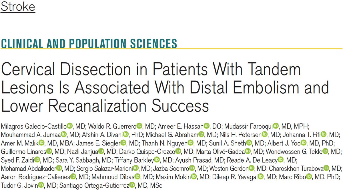 Cerebrovascular & Neurointerventional Lab (@cerebrovasclab) on Twitter photo Does the etiology of Tandem Lesions #Stroke matter?
Check the latest publication by the US Tandem registry 🤝 in <a href="/StrokeAHA_ASA/">Stroke AHA/ASA</a>
<a href="/mili_galecio/">Milagros Galecio-Castillo, MD</a> <a href="/WaldoGuerrero82/">Waldo Guerrero</a> <a href="/AmeerEHassan/">Ameer E. Hassan</a> <a href="/Mouhammad_Jumaa/">Mouhammad A. Jumaa</a> <a href="/AfshinDivani/">Afshin A. Divani, PhD, FAHA</a> <a href="/Michael3Abraham/">Michael Abraham</a> <a href="/johannatfifi/">Johanna T. Fifi, MD</a> <a href="/TudorGJovin/">Tudor G. Jovin, MD</a> <a href="/JimSiegler/">Jim Siegler (@jimsieglermd.bsky.social now)</a> <a href="/NguyenThanhMD/">Thanh Nguyen 🇺🇦</a> Does the etiology of Tandem Lesions #Stroke matter?
Check the latest publication by the US Tandem registry 🤝 in <a href="/StrokeAHA_ASA/">Stroke AHA/ASA</a>
<a href="/mili_galecio/">Milagros Galecio-Castillo, MD</a> <a href="/WaldoGuerrero82/">Waldo Guerrero</a> <a href="/AmeerEHassan/">Ameer E. Hassan</a> <a href="/Mouhammad_Jumaa/">Mouhammad A. Jumaa</a> <a href="/AfshinDivani/">Afshin A. Divani, PhD, FAHA</a> <a href="/Michael3Abraham/">Michael Abraham</a> <a href="/johannatfifi/">Johanna T. Fifi, MD</a> <a href="/TudorGJovin/">Tudor G. Jovin, MD</a> <a href="/JimSiegler/">Jim Siegler (@jimsieglermd.bsky.social now)</a> <a href="/NguyenThanhMD/">Thanh Nguyen 🇺🇦</a>