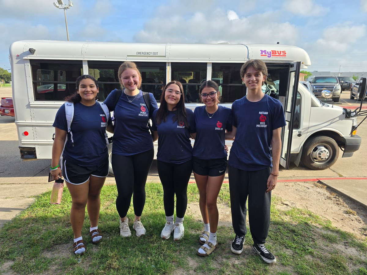 Wishing the best of luck to Melina, Clara, Zoey, Destiny, &amp; Nathan as they journey to Washington, DC for the Educators Rising National Conference. Travel safely and compete with passion! #EdRising24 #BEEthekick #BEElieve