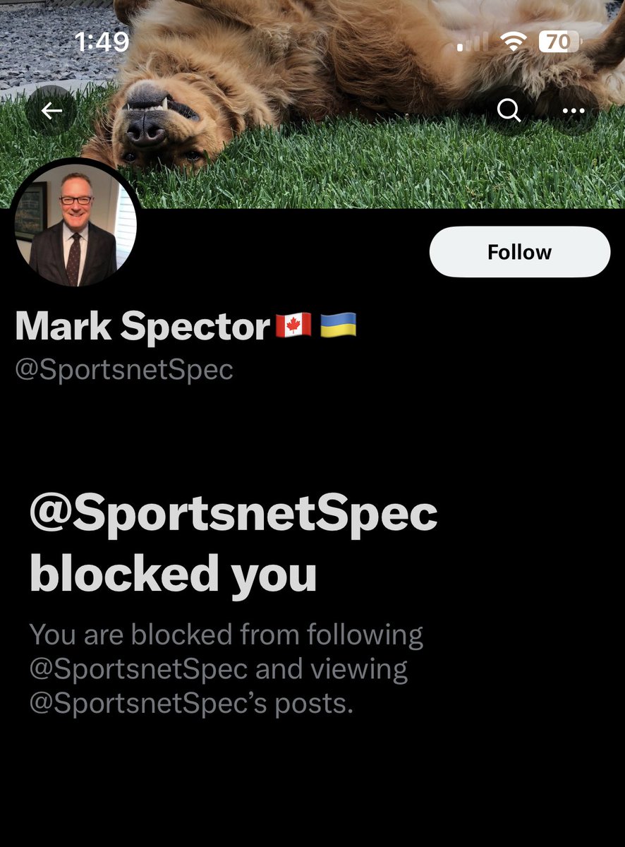 wasatchandy's tweet photo. @SportsnetSpec  is starting to feel the pressure. @EdmontonOilers fans, it’s time to send this garbage human packing. He can’t ask a question without insulting our players. Everything he says is demeaning . or some kind of bizarre personal score settling. 

Spector has to go. https://t.co/NZr6JTtBvu