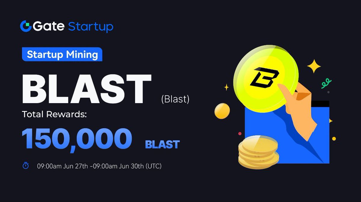 cryptoo_bunny's tweet photo. 💡 https://t.co/mLZfw4mlGF “Startup Mining” Offering: BLAST (BLAST)

Signup:- https://t.co/hjE9WKEg7x

🗓 Subscription: 09:00 AM, June 27 — June 30 (UTC)
✉️ Token Staked: $BLAST
💵 Total Reward: 150,000 $BLAST
👉 https://t.co/Kl163dqvcs

Details: https://t.co/clYPeZVS3y https://t.co/OUsnWbzPxx