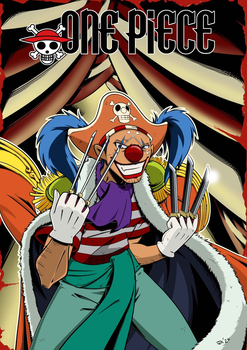 sojirokudo's tweet photo. #fanart #onepiece #baggy #clown #artwork https://t.co/BgOojguppM