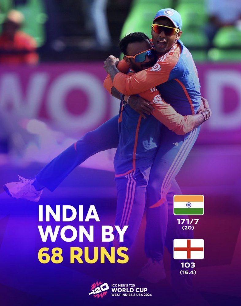 Animesh_Talks's tweet photo. T71-

The ghost of Adelaide has been banished👏. One more to go......
#T20WorldCup | #INDvENG https://t.co/9TCz4WeUQx