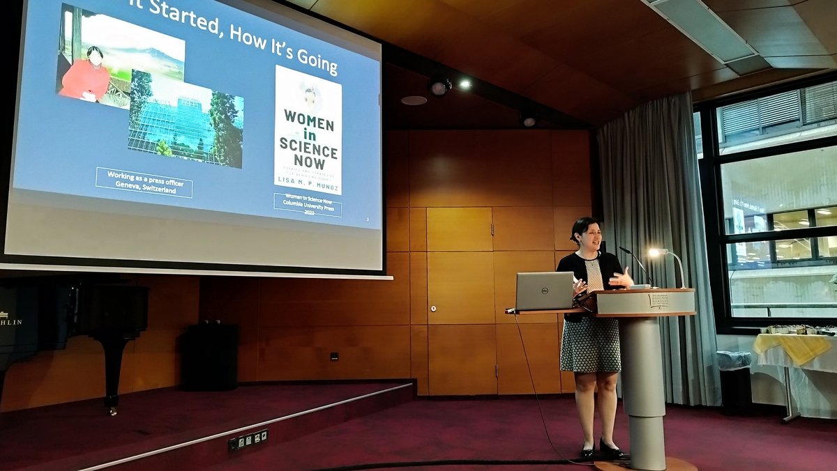 sebzub's tweet image. @lisampmunoz talking about #womeninscience @StabiHH @unihh. Great book! Motivating presentation with a vivid discussion. TBC at @CENunihh &amp;amp; #CLICCS