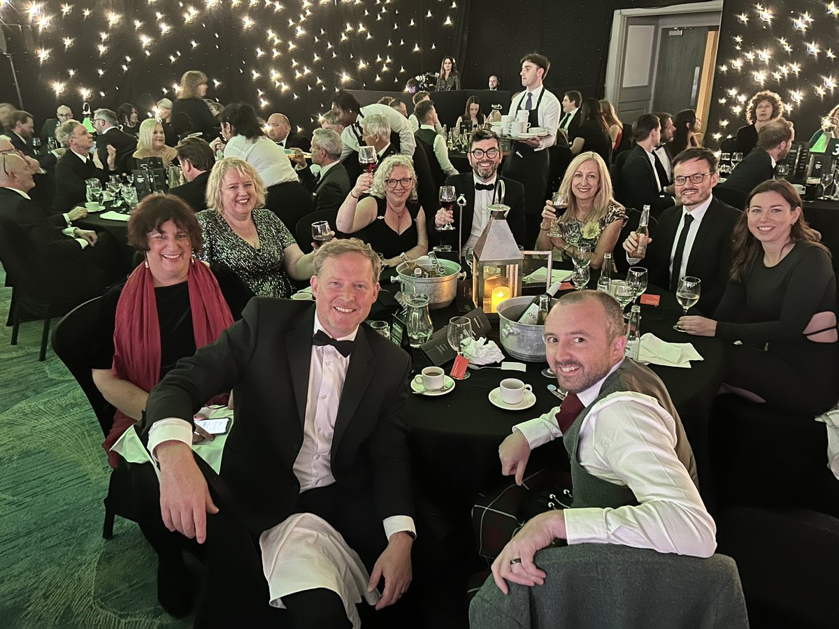 JamesMckinstry's tweet photo. @ScottishDesign with the fabulous team of HLM Architects and guests https://t.co/m8FUcQRm59