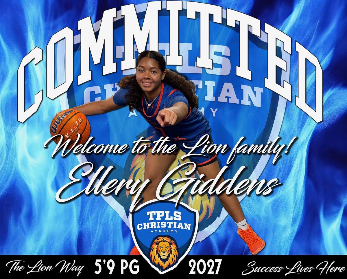 The Lion family would like to welcome <a href="/Elleryontheball/">Ellery Giddens</a> Coaches an elite point guard who will be a key piece in the future of our program! <a href="/PGHVirginia/">Prep Girls Hoops Virginia</a> <a href="/coachmike25/">Michael Davis</a> <a href="/RasheenJohnson/">Rasheen johnson</a>