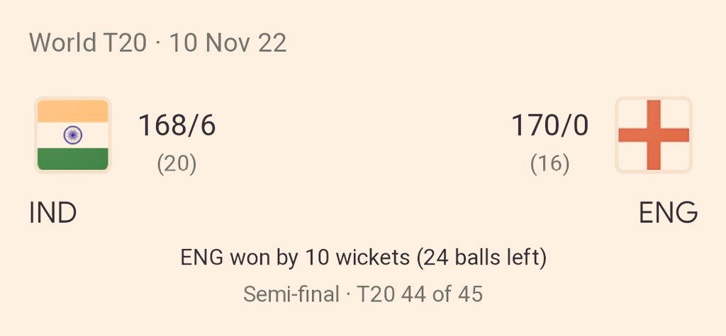 SameerVaykar's tweet photo. Revenge is sweeter….💫

@MichaelVaughan @cricketaakash @harbhajan_singh @cricketaakash @virendersehwag @englandcricket  @IrfanPathan #ICCWorldCup #T20WoldCup https://t.co/Qxhziflpmx