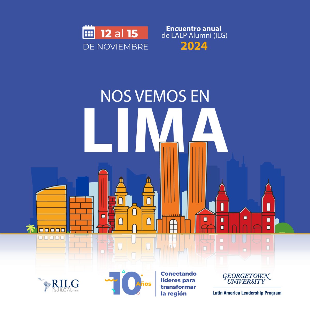 ¡Agenda del 12 al 15 de noviembre para el mayor encuentro de liderazgo en la región! 🌍✨ bajo el lema “Innovar para crecer y liderar en la región”. 

Lima te espera con los brazos abiertos 🇵🇪🫂
.
.
.
#ILGLima2024