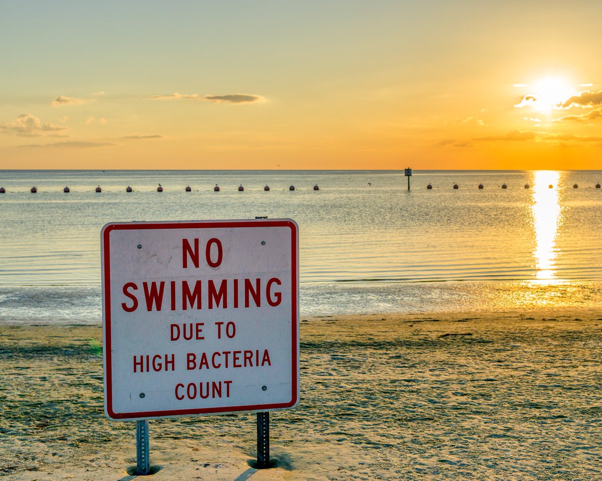 Surfrider's tweet image. The Surfrider Foundation and our Florida network are deeply disappointed by Governor DeSantis's decision to veto HB165 Sampling of Beach Waters and Public Bathing Spaces, also known as the 'Safe Waterways Act.' This bill, which would have kept beachgoers safe and informed, was…