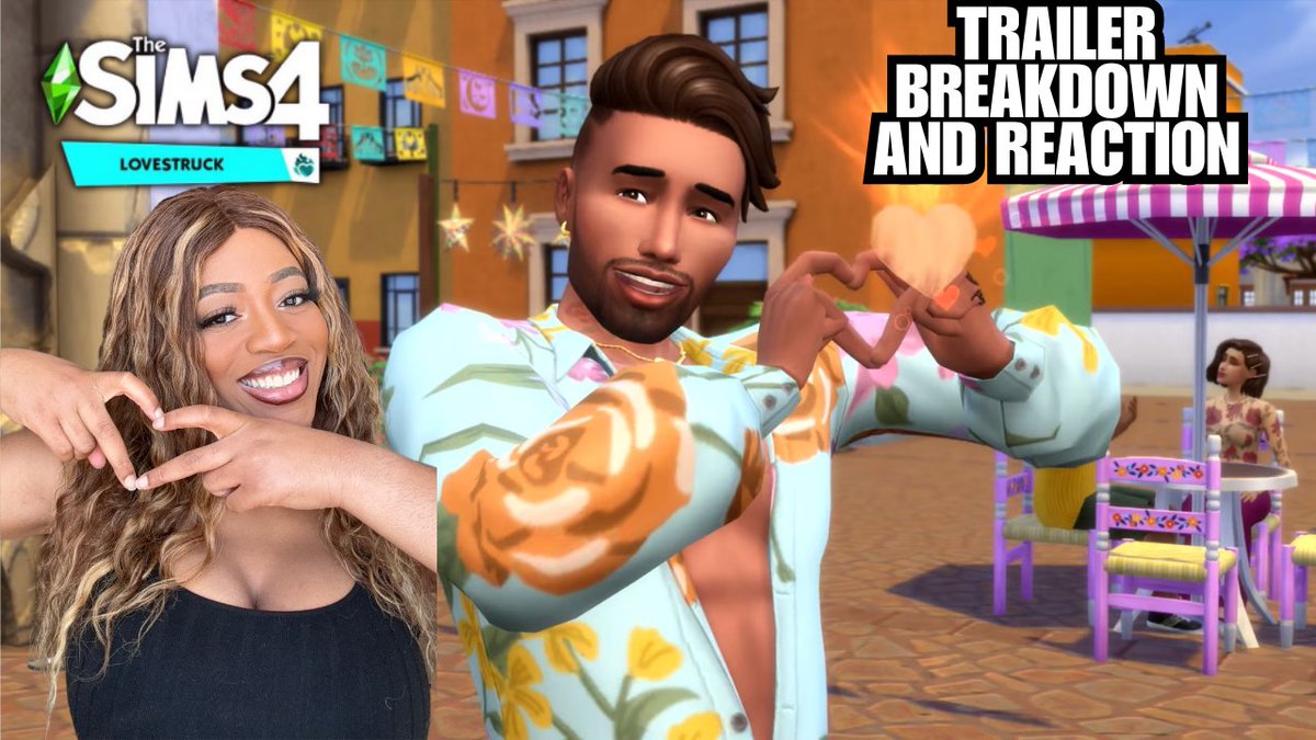 I did a trailer breakdown and reaction for the Sims 4 Lovestruck Official Reveal Trailer on my YouTube channel! Link below 🖤