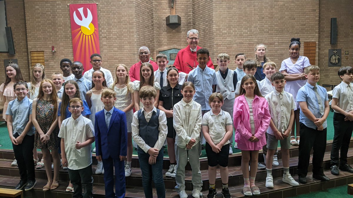 We pray for our year 6 children who were confirmed by Monsignor Mark last night. We ask God to care and guide them as they move further on their journey.