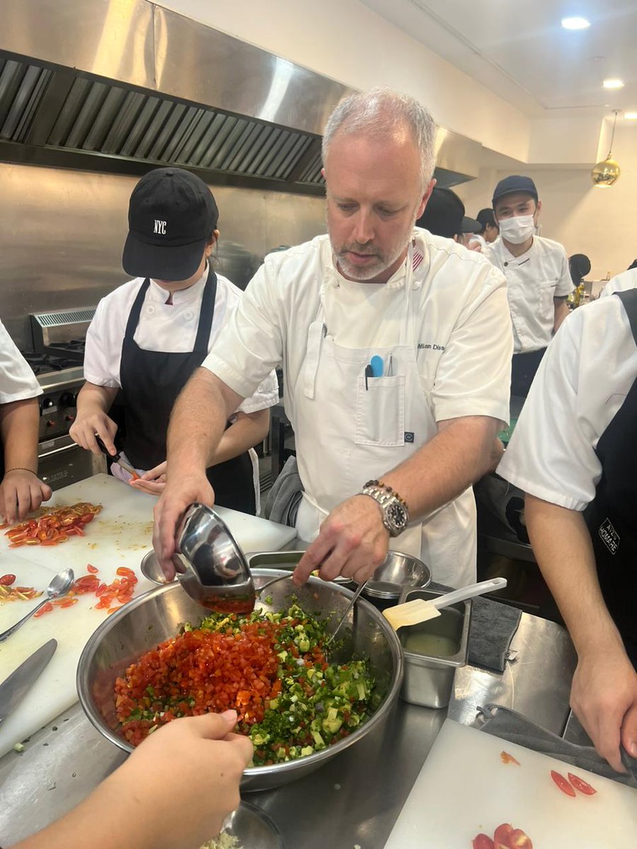 During his trip to Malaysia, James Beard nominated Chef William Dissen was thrilled to visit #Penang and work with culinary students at IPK college, cook for students at SMK St. Xavier, visit some of Penang's culinary landmarks, and share his expertise with Penang's up and coming