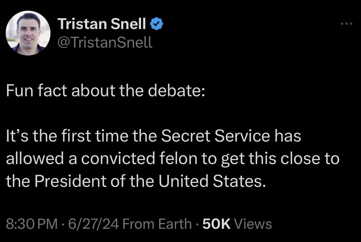 TheDemCoalition's tweet photo. Fun fact 👇

#PresidentialDebate https://t.co/HXNR4Z7RFl
