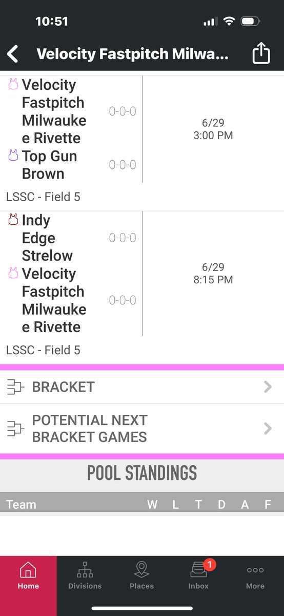 AshLeCavalier's tweet photo. Here is my tournament schedule for this weekend in Peoria, IL! So excited to get away from the rainy weather and play with my Velo team! @Velo_Softball @uwsp_softball @UWLSOFTBALL @UWOSoftball1 @UWECSoftball https://t.co/1BTi4XBjNU