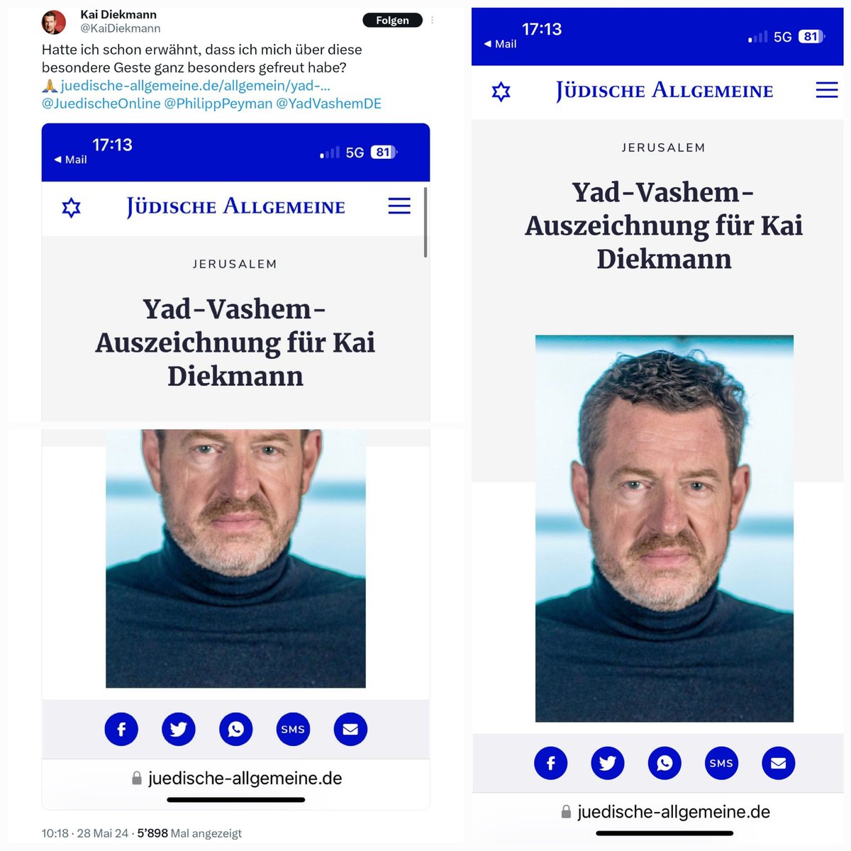 ChrisKarlKnecht's tweet photo. #Weglassfunk 📡 und #Israelfreunde:
🇩🇪🤫🇮🇱 Die #Israel-Connection.
Wer ist #JacquesSchuster ... ?
Warum ist der Begriff #BDS nicht geläufig im deutschen Sprachraum?
Wer #Studentenproteste delegitimiert, deren Anliegen zur #Israelkritik systematisch ausblendet und totschweigt, wer Exponenten diffamiert bis zum medial orchestrierten Mobbing, wer Dialog und jedes Ereignis reflexartig abwürgt mit eigener #Opferinszenierung und inquisitorischer Schuldumkehr, der ist nicht wirklich an Lösungen und einer Gemeinschaft in offener #Demokratie interessiert, sondern manipuliert einseitig neurotisch bis paranoid für Partikularinteressen und ist somit aufs Massivste Teil des Problems, wenn #Desinformation (durch Dementierung, Propaganda, Lobbying, gezieltes Marketing und kaltblütige Ignoranz) seit Jahrzehnten an der Tagesordnung ist und das Fehlverhalten der eigenen #Tribe und ihrer #Aggression im blinden #Hass über andere unangetastet stehen darf, als ob das keinen zu interessieren hätte, was #Siedlergewalt und #Gazagenocide in Wirklichkeit anrichten an Zehntausenden von Menschen. Team selektiv. Team Opferterror. Team NoLongerThisWay!!
#AxelSpringer #AxelSpringerVerlag
#WELTamSonntag #Bild #dieBILD
#BerlinerZeitung #BZ #Tagesspiegel
#Schuster #Diekmann #KaiDiekmann #Broder
#HenrykBroder #Schupelius #GunnarSchupelius
#Piatov #Sefati #Poschardt #Grache #Peymann
#PhilippPeymann #Petri #Beck #Prosor #Friedman
Weshalb ist im deutschen Sprachraum der Begriff #BDS Boykottbewegung nicht geläufig ... ? 🤔
Wäre hilfreich, wenn hier der #Journalismus sauber arbeitet.