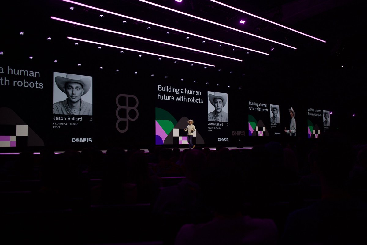 Marc Müller (@mueller_dev) on Twitter photo Figma #Config2024 ended on a high note with stand up comedy by <a href="/yayalexisgay/">Alexis Gay</a>, a chat with Spike Jonze, and an inspiring presentation by <a href="/JasonDBallard/">Jason Ballard</a> about ICON and their work on inventing new ways to build affordable and better housing. Figma #Config2024 ended on a high note with stand up comedy by <a href="/yayalexisgay/">Alexis Gay</a>, a chat with Spike Jonze, and an inspiring presentation by <a href="/JasonDBallard/">Jason Ballard</a> about ICON and their work on inventing new ways to build affordable and better housing.