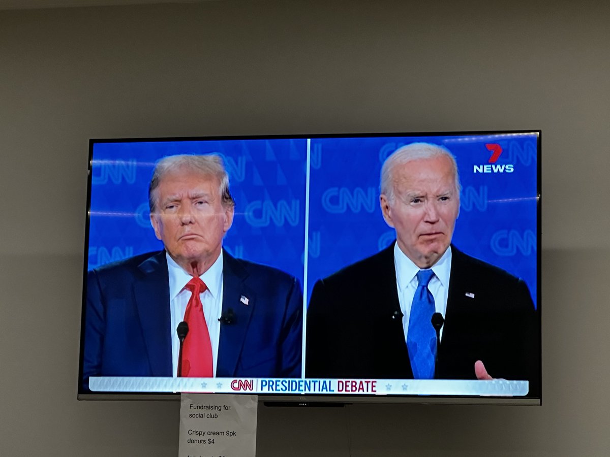 deeprajchhetri's tweet image. US Presidential Debate.
#PresidentialDebate2024