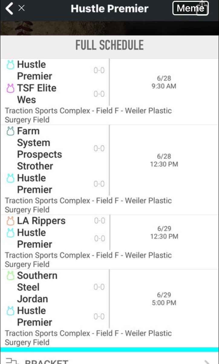 This weekends schedule <a href="/eric_henderson2/">Eric Henderson</a> <a href="/softballrecruit/">Softball Recruit 🥎</a> <a href="/RaveRodriguez/">Raven Rodriguez</a> <a href="/IHartFastpitch/">I❤️Fastpitch</a> <a href="/SBRRetweets/">Softball Recruiting Reposts</a> <a href="/BKohring/">brette◡̈</a> <a href="/Coach_Cump/">Mark Cumpian</a> <a href="/Vanntastic8/">Vann Stuedeman</a> <a href="/AmyHooks10/">Amy Hooks</a> <a href="/RodneyDelong/">Rodney DeLong</a> <a href="/CoachValis/">Garrett Valis</a>  <a href="/williamssss_/">Ayanna Williams</a> <a href="/coachweilmiller/">Brittany Miller</a> <a href="/GotBustos/">Crystl Bustos</a> <a href="/jodyarmijo11/">jody armijo</a>