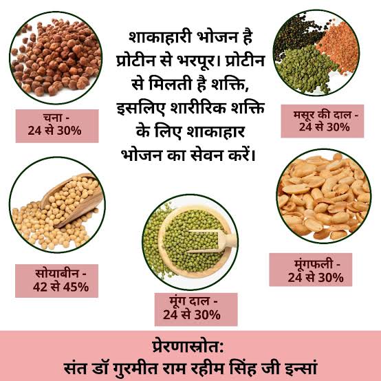 miss_bawa7's tweet photo. शाकाहार भोजन फिटनेस का खज़ाना है। आज कल लोग मांसाहारी हो गए हैं जो कि बहुत ग़लत है, इससे बीमारियाँ लगती है। Saint MSG  ध्यान के साथ शाकाहार भोजन खाने के लिए प्रेरित करते हैं जिससे इंसान हमेशा स्वास्थ रहता है। #VegIsPowerful https://t.co/KFmZ9mUNpd