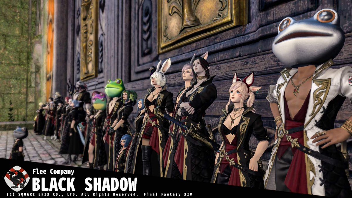 fcblackshadow's tweet image. #FF14メンテだからスクエニ社員へ感謝やエールを送る 
皆さんのおかげで、とっても素敵な仲間と出会えました！
毎日インしても、久しぶりにインしても変わらず向かえてくれる場所があり、ワイワイみんなと遊べる場所があることに感謝です✨
#黄金のレガシー
での冒険も楽しみにしてます！
