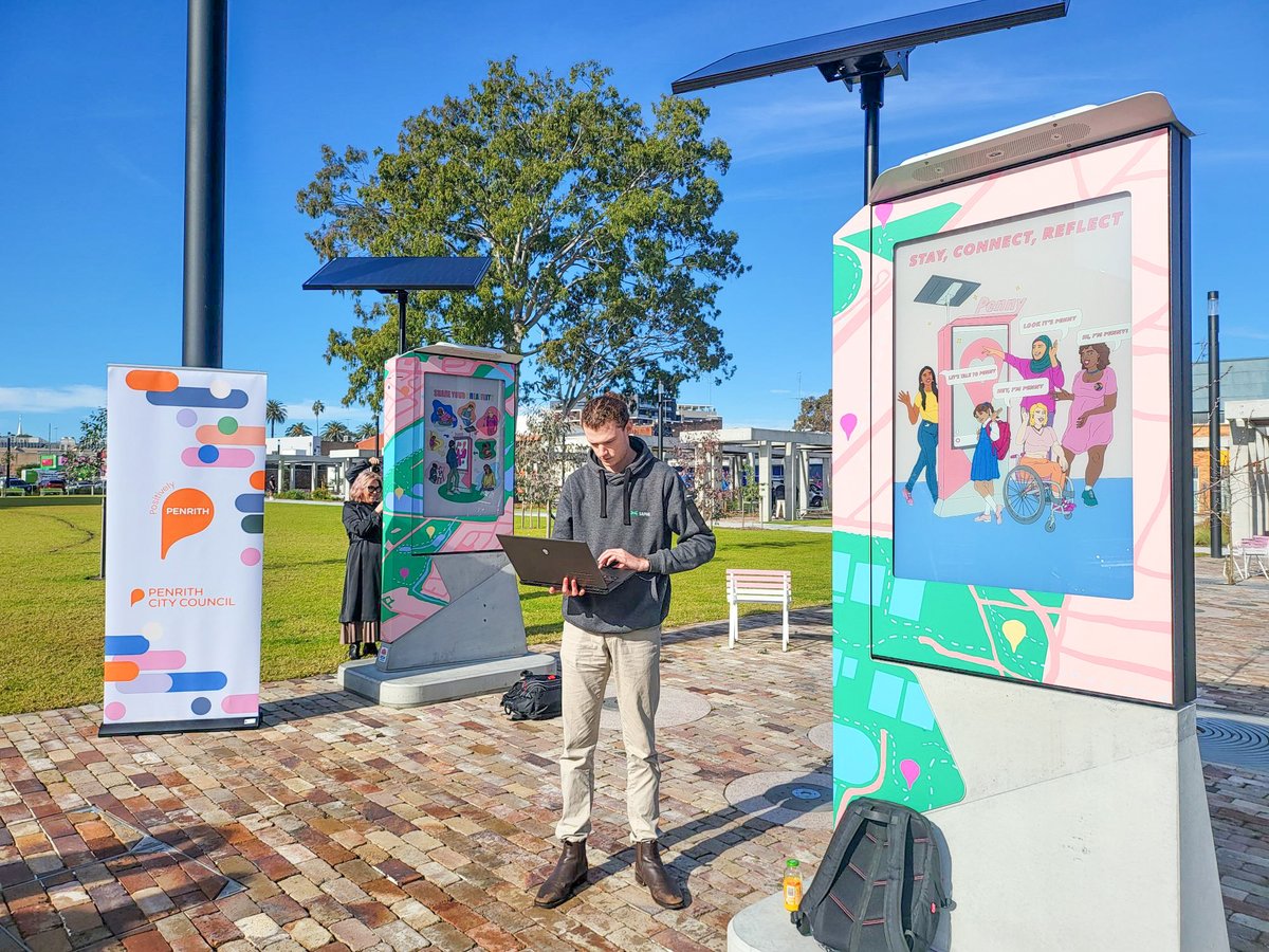 On Monday, Penrith Mayor Todd Carney and Penrith MP Karen McKeown launched the Penrith Pennies.

Developed as part of Transport for NSW's Safer Spaces for Women and Girls, Smart City Innovation Challenge, Penny is a true testament to the power of collaboration and innovation.