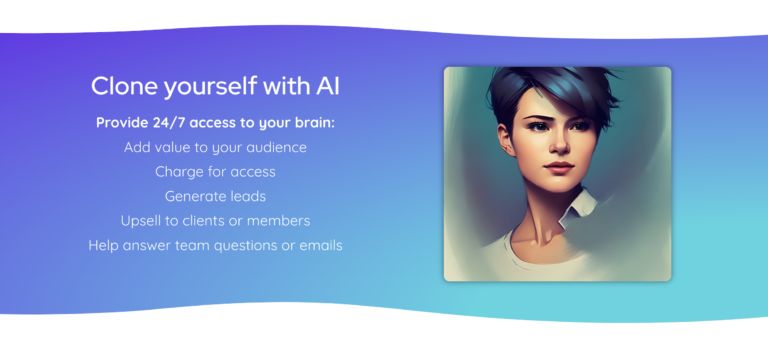 KintsugiA's tweet photo. I've started creating an AI version of me, trained on my ideas/expertise (yes, be a little bit afraid 😜 ). If you want to learn more about the AI platform I'm using, there's a workshop next week with info on what it does, who they are, how to use it. Link in my bio. https://t.co/PDROuuW39o