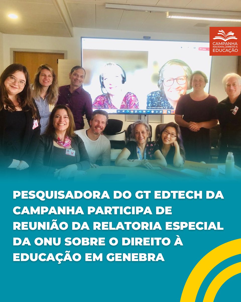 Campanha Nacional pelo Direito à Educação tweet media