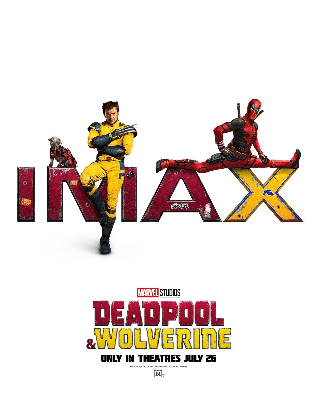 Deadpool & Wolverine 3 IMAX poster 