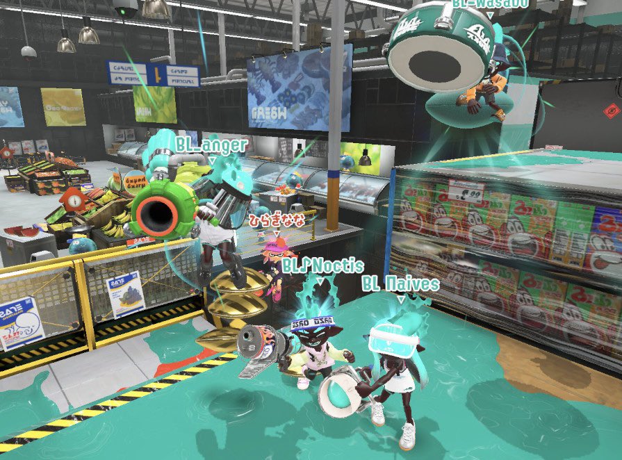 We won our third <a href="/InkLeagues/">Leagues Under The Ink (LUTI)</a> Div X match against <a href="/Monaco_spl/">Monaco</a> in an intense 5-4, GGs to them!

Roster:

<a href="/angerruu/">anger</a> - Tent
<a href="/wasabicharger/">Battchi</a> - Pencil
<a href="/Na1ves/">Naives</a> - Bucket
<a href="/yeNoctis/">Noctis ╚» GAKU «╝</a> - CB/CRB/RB
<a href="/k7_phoenix/">phoenix</a> - Speedster

Thanks to <a href="/SplatoonTourney/">SplatoonTourney</a> for the amazing cast!♣️🪷

🔜 Golden Hour 🤺