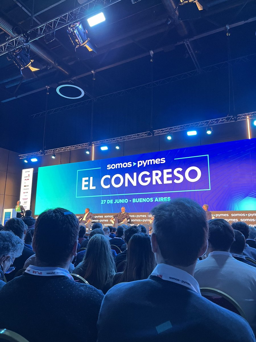 Presente hoy en el Congreso de Somos Pymes 🚀