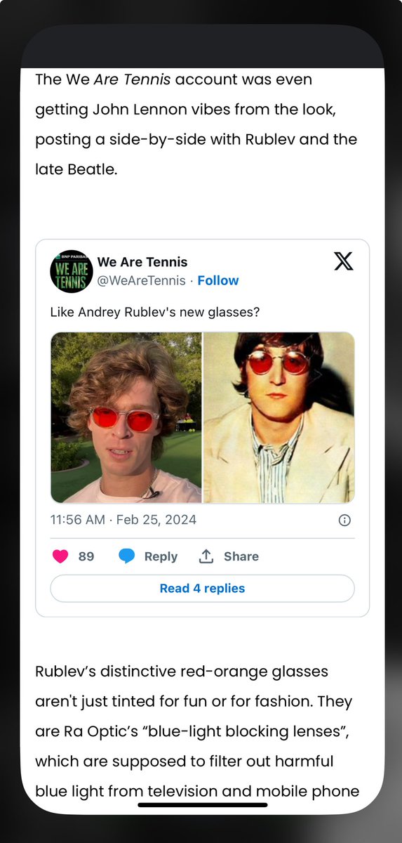 nicolasbedney's tweet photo. 🥰#SoGood #RaOptics 👓
#ClydeDaylight #PoppDaylight #DispenzaDaylight #ClydeSunset 

https://t.co/qZeSeycyya

#Rublev 🇷🇺#goodenergy ☺️
#GoodVibesOnly 😊

#grassseason 🌱#Wimbledon 🍓 https://t.co/mKV5SLCcz3