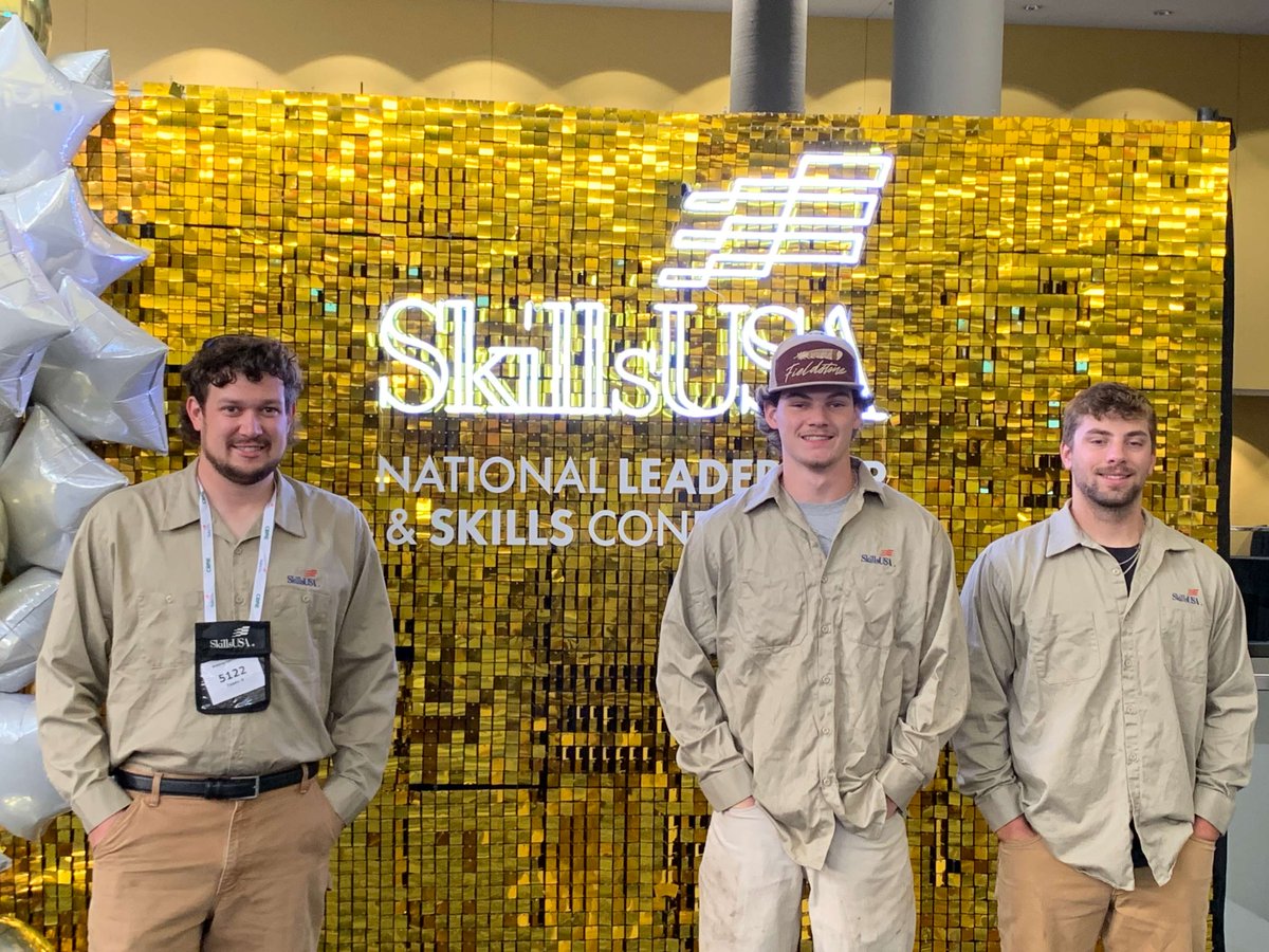 MidlandsTech's tweet photo. Watch out ATL, the Mavericks are in town! Good luck to all our students participating in the SkillsUSA competitions this week. Again, we can’t wait to see what hardware you bring home. 🏆 https://t.co/T5KJZZumov