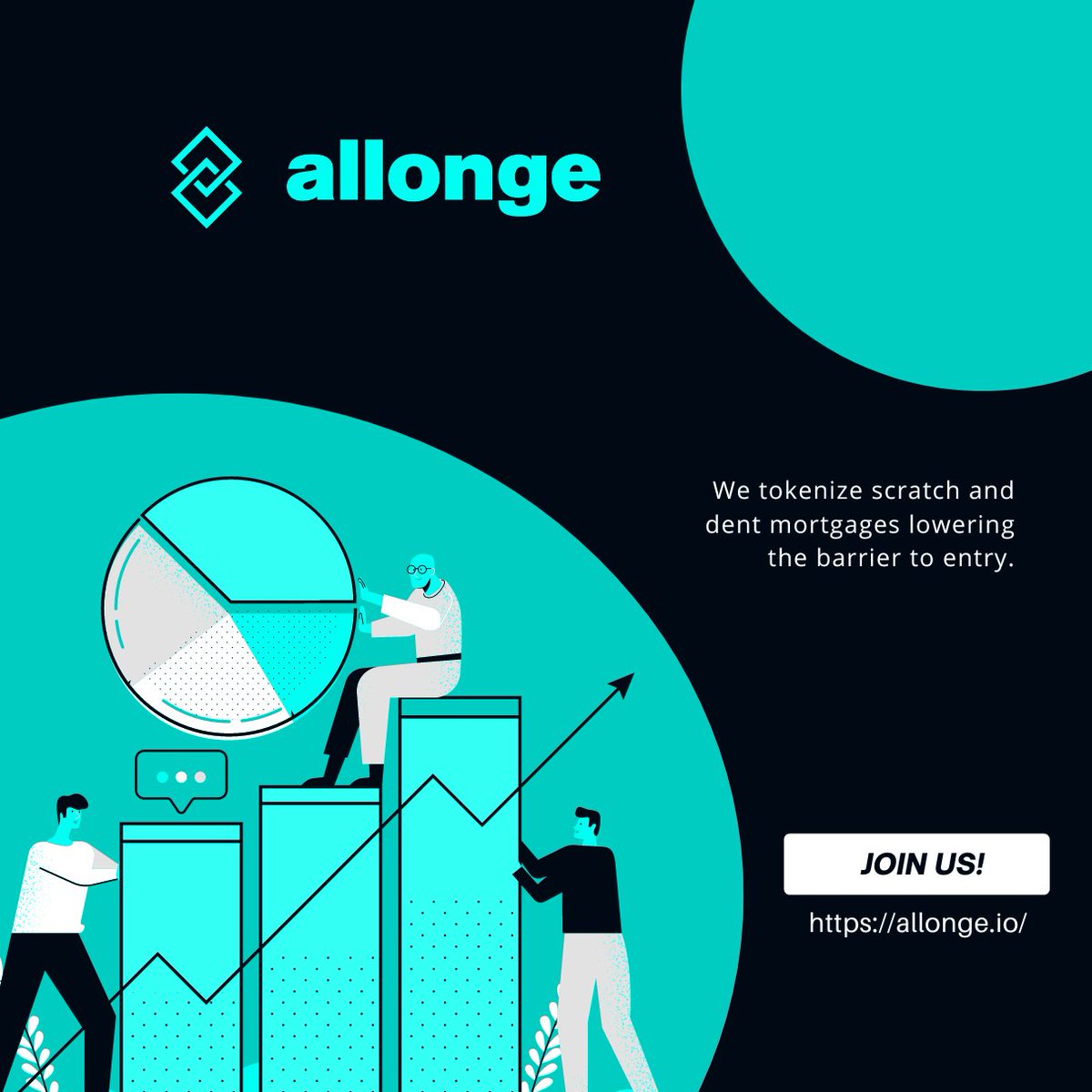 AllongeFinance's tweet photo. Why Allonge?

1. Higher liquidity
2. Fractional ownership
3. Secure investments 

Experience the future of mortgage trading. https://t.co/yCR9ImtJUp